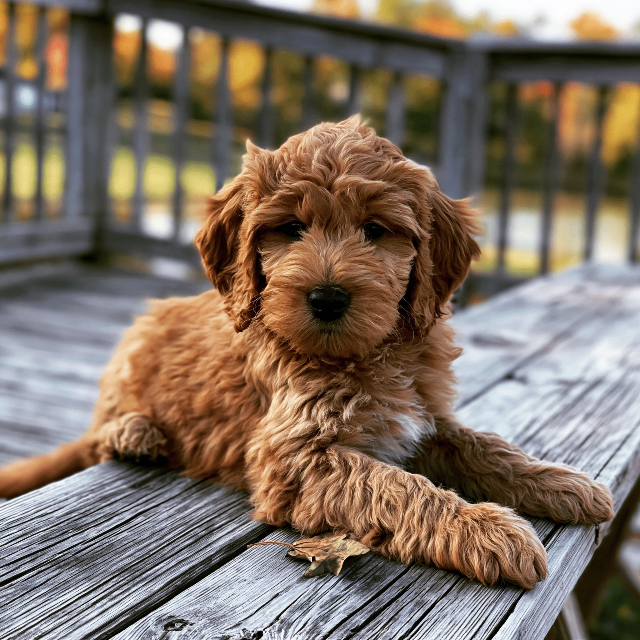 A Lucky Doodle Pups guardian puppy