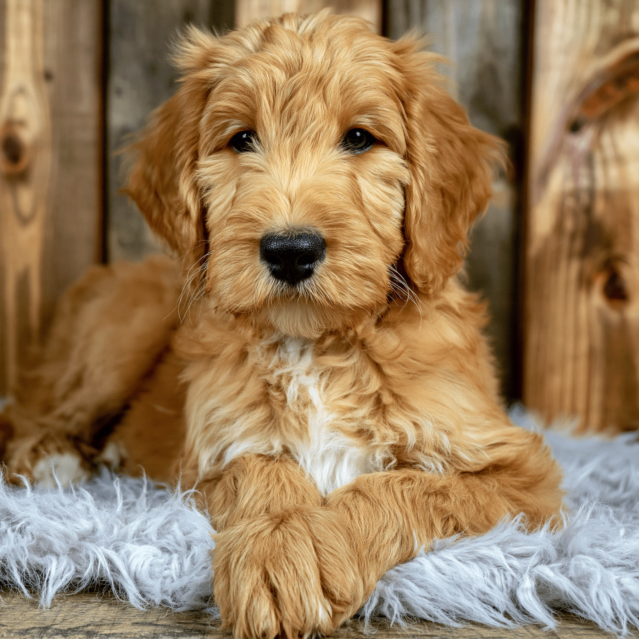 A Lucky Doodle Pups guardian puppy