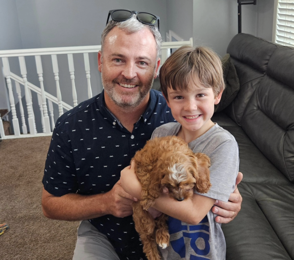Lucky Doodle Pups graduate 7 with their forever family